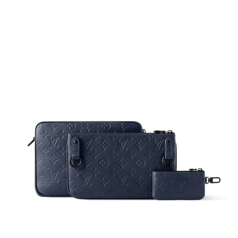 Túi Trio Messenger Monogram Shadow Leather in Túi và Phụ kiện bằng da's Túi xách nam Mới nhất collections by Louis Vuitton (Thu phóng sản phẩm)