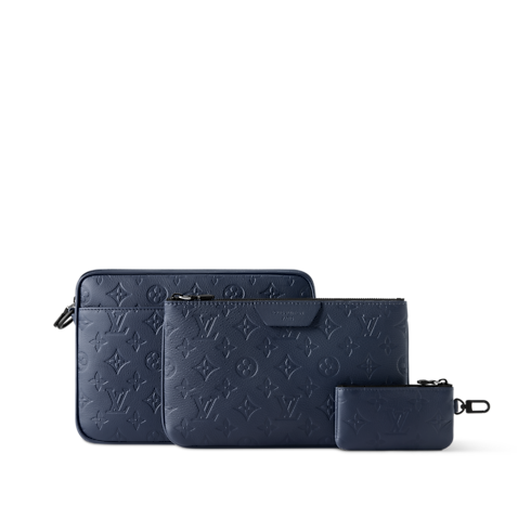 Túi Trio Messenger Monogram Shadow Leather in Túi và Phụ kiện bằng da's Túi xách nam Mới nhất collections by Louis Vuitton (Thu phóng sản phẩm)