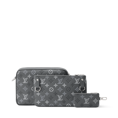 Túi Trio Messenger back view