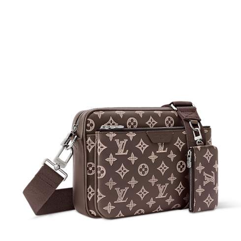 Túi Trio Messenger side view
