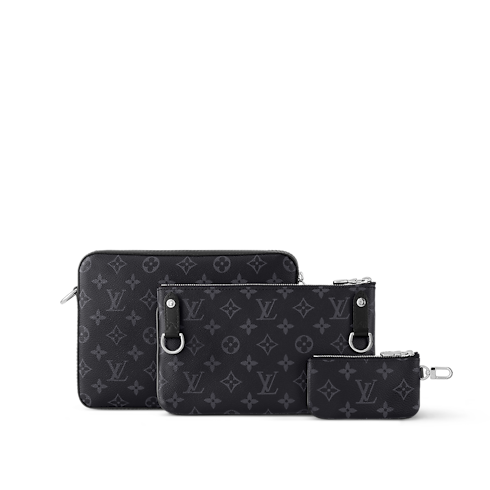 Túi Trio Messenger Monogram Eclipse in Đồ Nam's Túi All Collections collections by Louis Vuitton (Thu phóng sản phẩm)