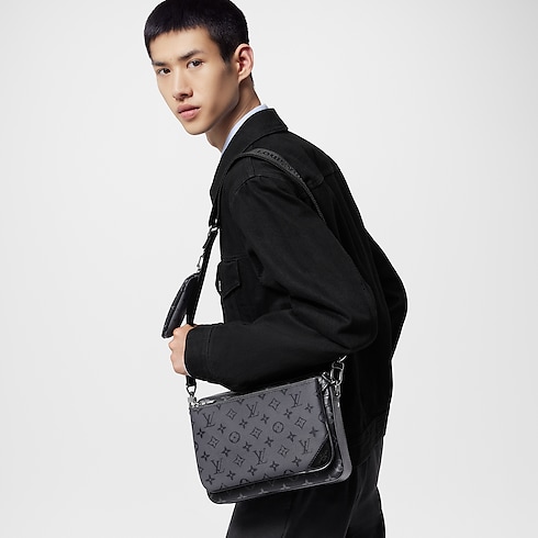 Túi Trio Messenger Monogram Eclipse in Đồ Nam's Túi All Collections collections by Louis Vuitton (Thu phóng sản phẩm)