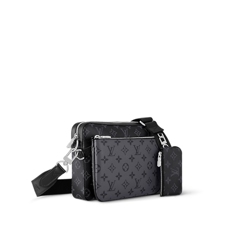 Túi Trio Messenger Monogram Eclipse in Đồ Nam's Túi All Collections collections by Louis Vuitton (Thu phóng sản phẩm)