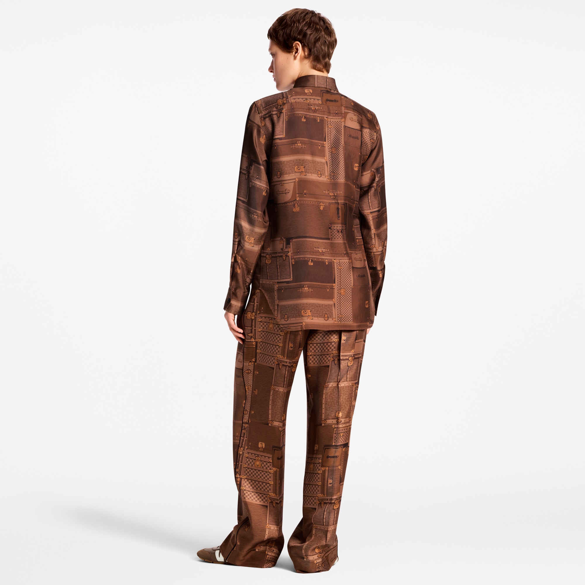 Áo Sơ Mi Lụa  in Đồ Nữ