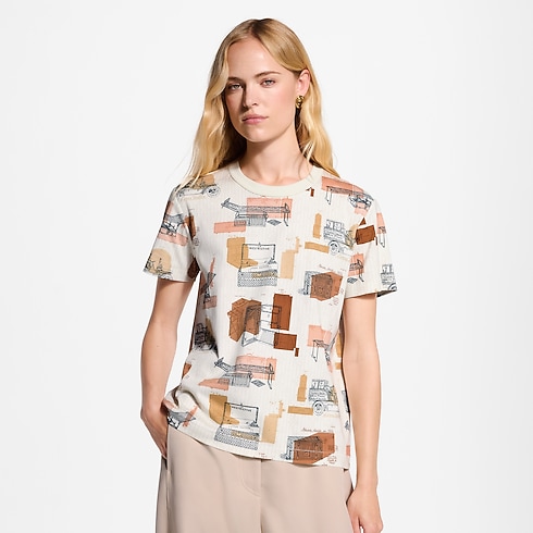 Áo Thun in Đồ Nữ's Trang phục Áo thun và Áo len collections by Louis Vuitton (Thu phóng sản phẩm)