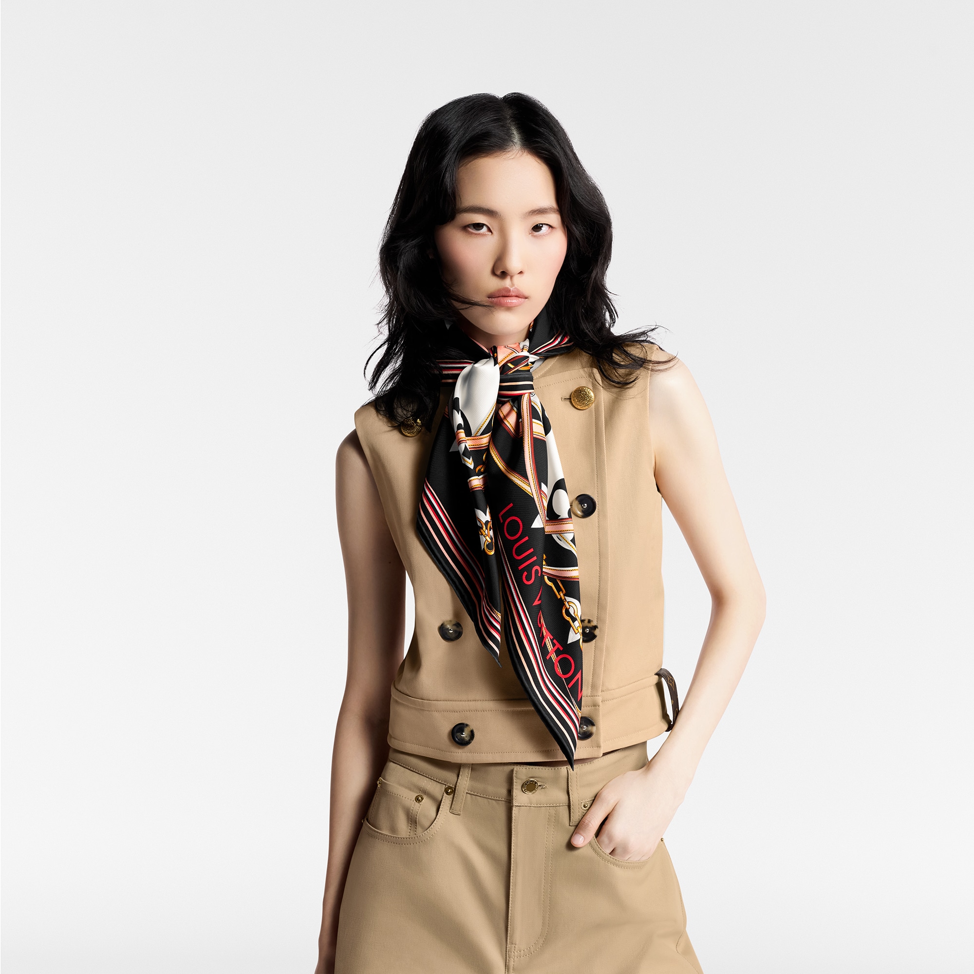 Khăn Lụa Vuông Ultimate 90 . in Đồ Nữ