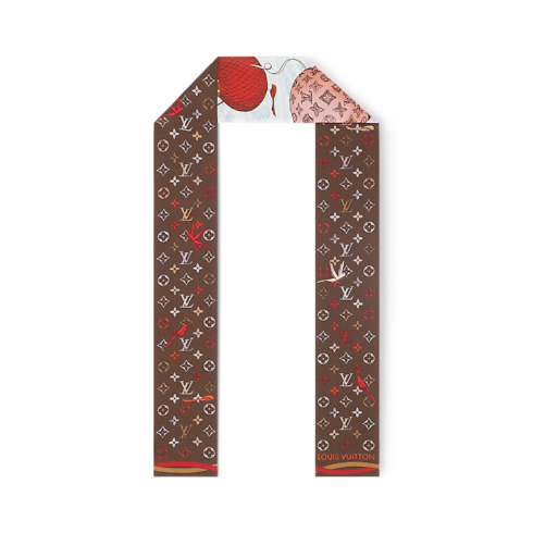 Khăn Lụa Up And Away . in Đồ Nữ's Phụ kiện Khăn lụa collections by Louis Vuitton (Thu phóng sản phẩm)