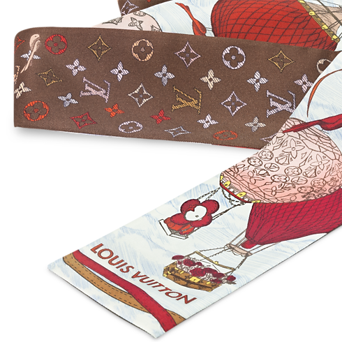 Khăn Lụa Up And Away . in Đồ Nữ's Phụ kiện Khăn lụa collections by Louis Vuitton (Thu phóng sản phẩm)
