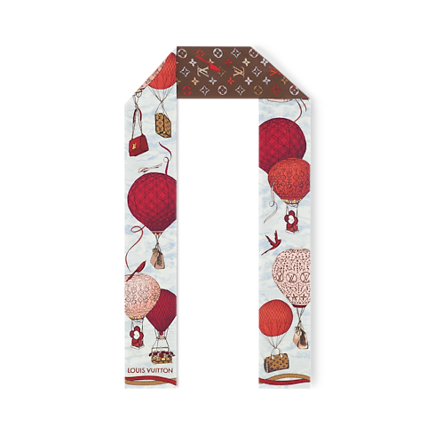 Khăn Lụa Up And Away . in Đồ Nữ's Phụ kiện Khăn lụa collections by Louis Vuitton (Thu phóng sản phẩm)