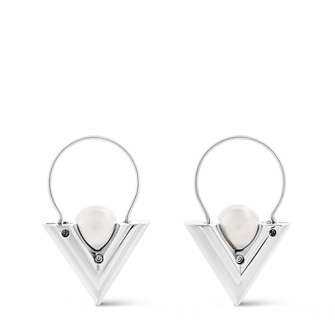 Khuyên Tai V For Vuitton . in Đồ Nữ's Trang sức thời trang Tất cả Phụ kiện thời trang collections by Louis Vuitton (Thu phóng sản phẩm)