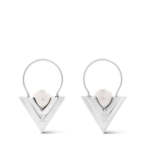 Khuyên Tai V For Vuitton . in Đồ Nữ's Trang sức thời trang Tất cả Phụ kiện thời trang collections by Louis Vuitton (Thu phóng sản phẩm)