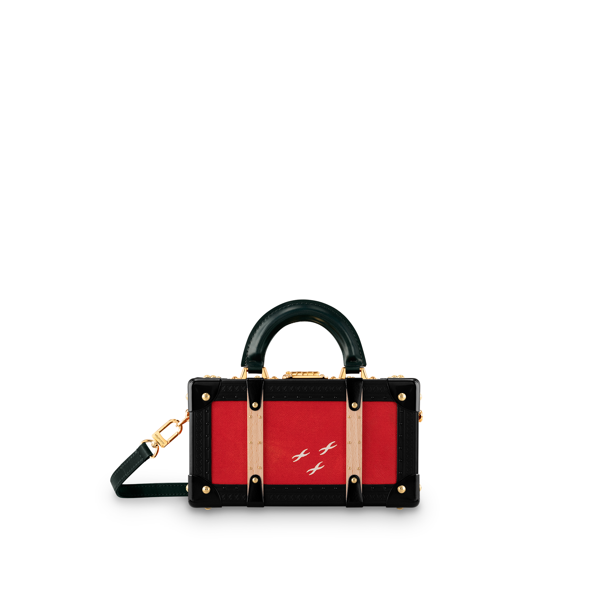 Túi Dạng Hộp Valisette Trésor Time Trunk Các loại da khác in Les Extraordinaires