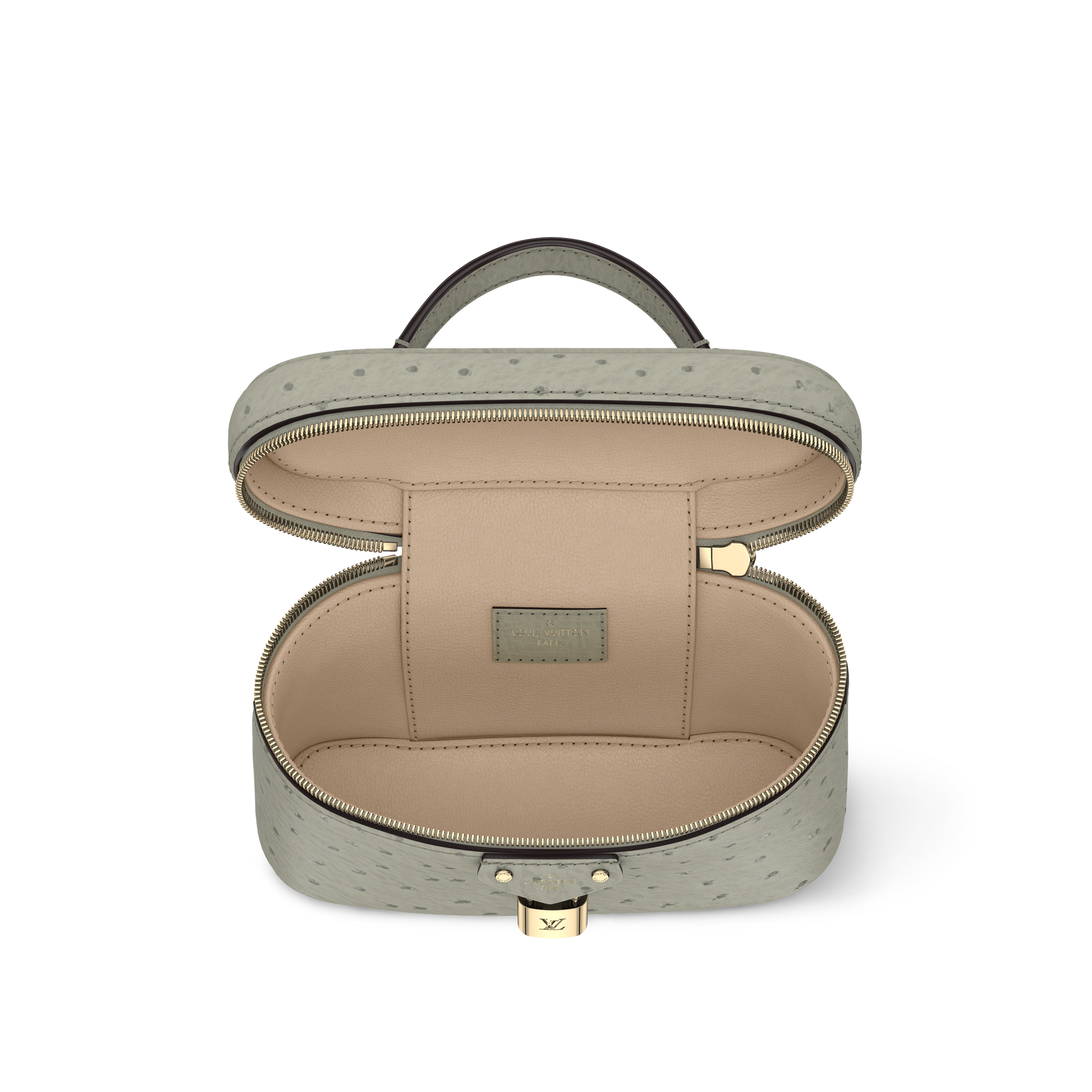 Túi Vanity Chain Pouch Autruche in Đồ Nữ