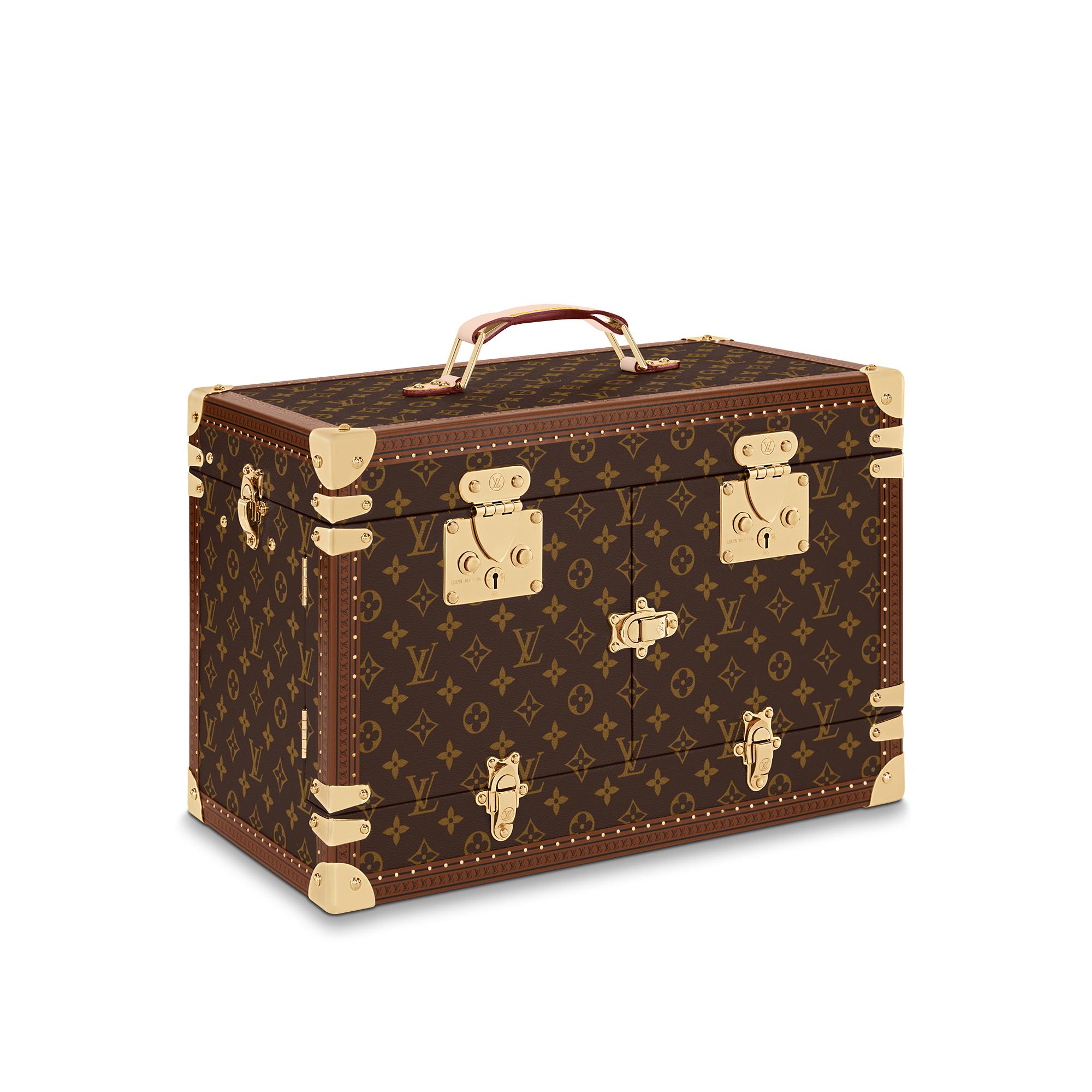Rương mạt chược Vanity Mahjong Monogram in Les Extraordinaires