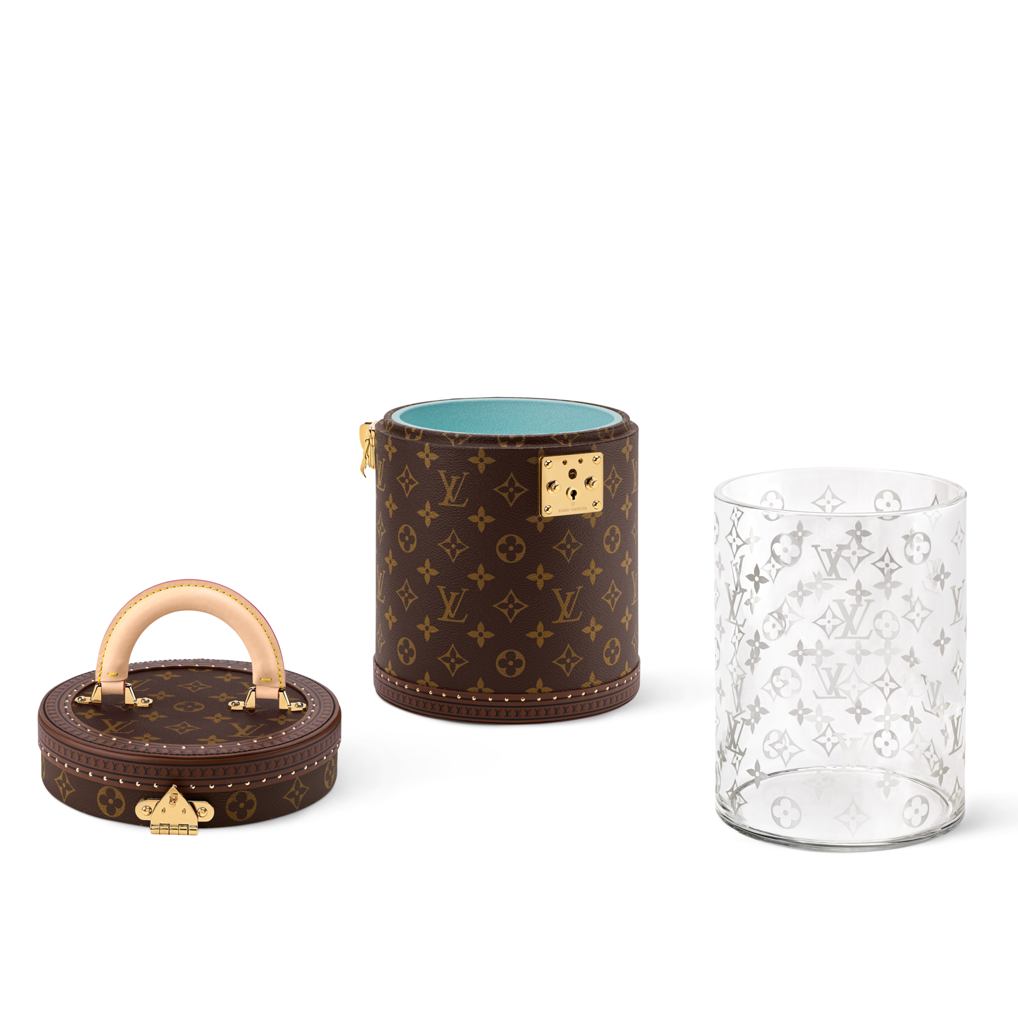 Rương Vase Cannes Monogram in Rương, Phụ kiện du lịch và Trang trí nội thất