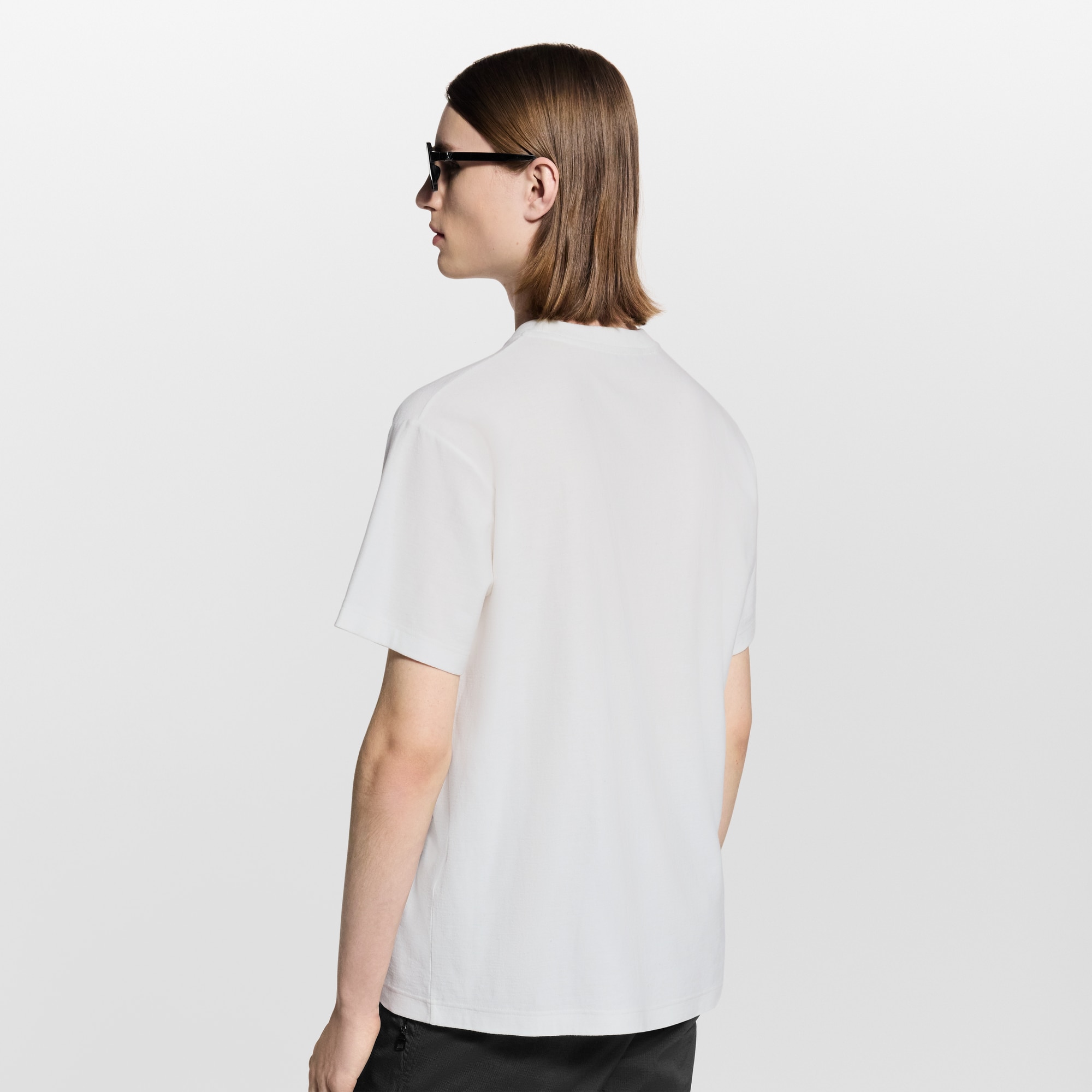 Velvet Jacquard Short-Sleeved T-Shirt  in Đồ Nam