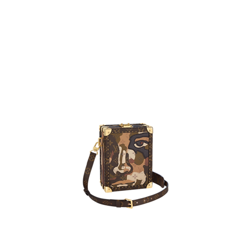 Túi Dạng Hộp Vertical Clutch Box Monogram Other in Les Extraordinaires's Rương Thiết kế theo mùa collections by Louis Vuitton (Thu phóng sản phẩm)