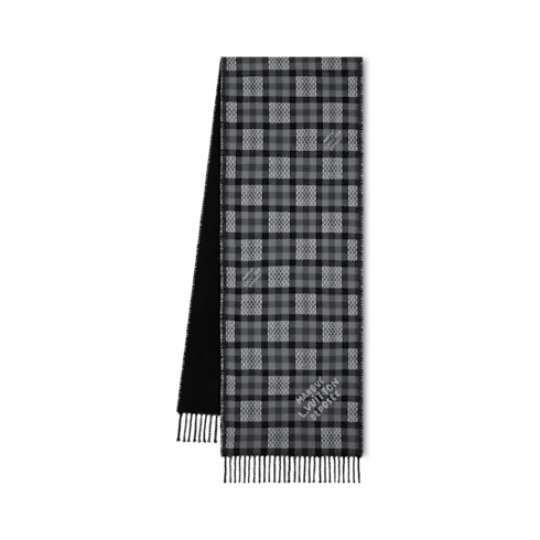 Khăn Quàng Vichy Damier . in Đồ Nam's Phụ kiện Khăn quàng collections by Louis Vuitton (Thu phóng sản phẩm)