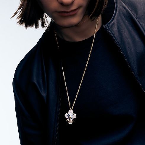 Vòng Cổ Vivienne Dog in Les Extraordinaires's Đồ trang sức Vòng cổ và Mặt dây chuyền collections by Louis Vuitton (Thu phóng sản phẩm)