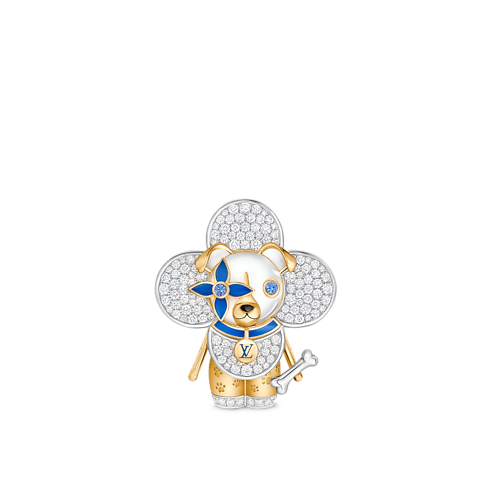 Vòng Cổ Vivienne Dog in Les Extraordinaires's Đồ trang sức Vòng cổ và Mặt dây chuyền collections by Louis Vuitton (Thu phóng sản phẩm)