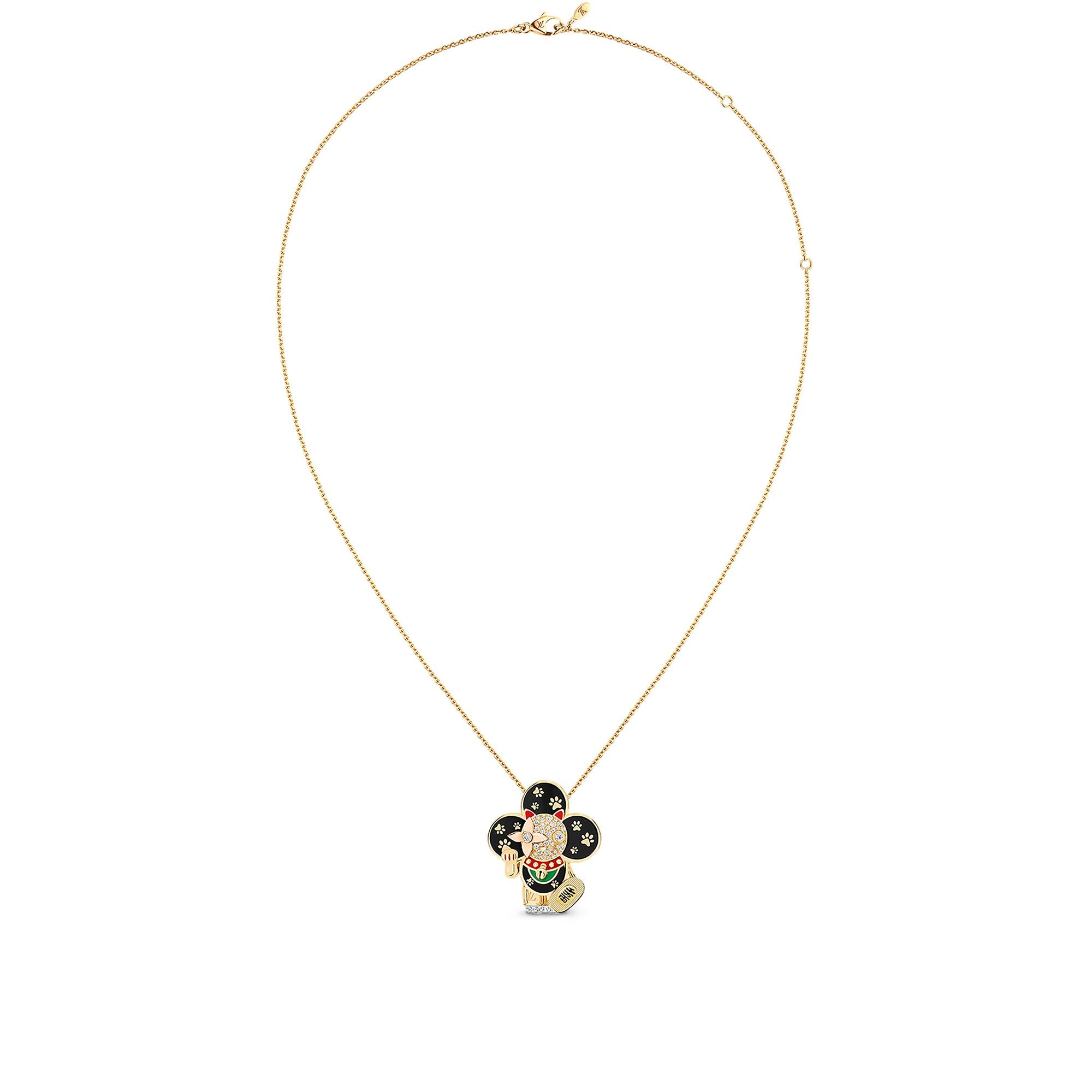 Vòng Cổ Vivienne Maneki Neko  in Trang sức