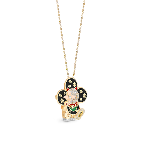 Vòng Cổ Vivienne Maneki Neko in Trang sức's Danh mục sản phẩm Vòng cổ và Mặt dây chuyền collections by Louis Vuitton (Thu phóng sản phẩm)