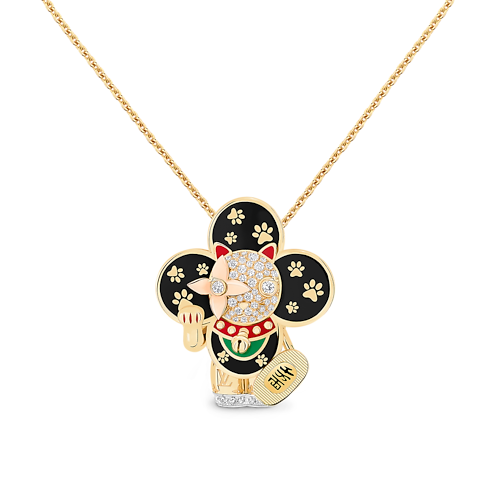 Vòng Cổ Vivienne Maneki Neko in Trang sức's Danh mục sản phẩm Vòng cổ và Mặt dây chuyền collections by Louis Vuitton (Thu phóng sản phẩm)