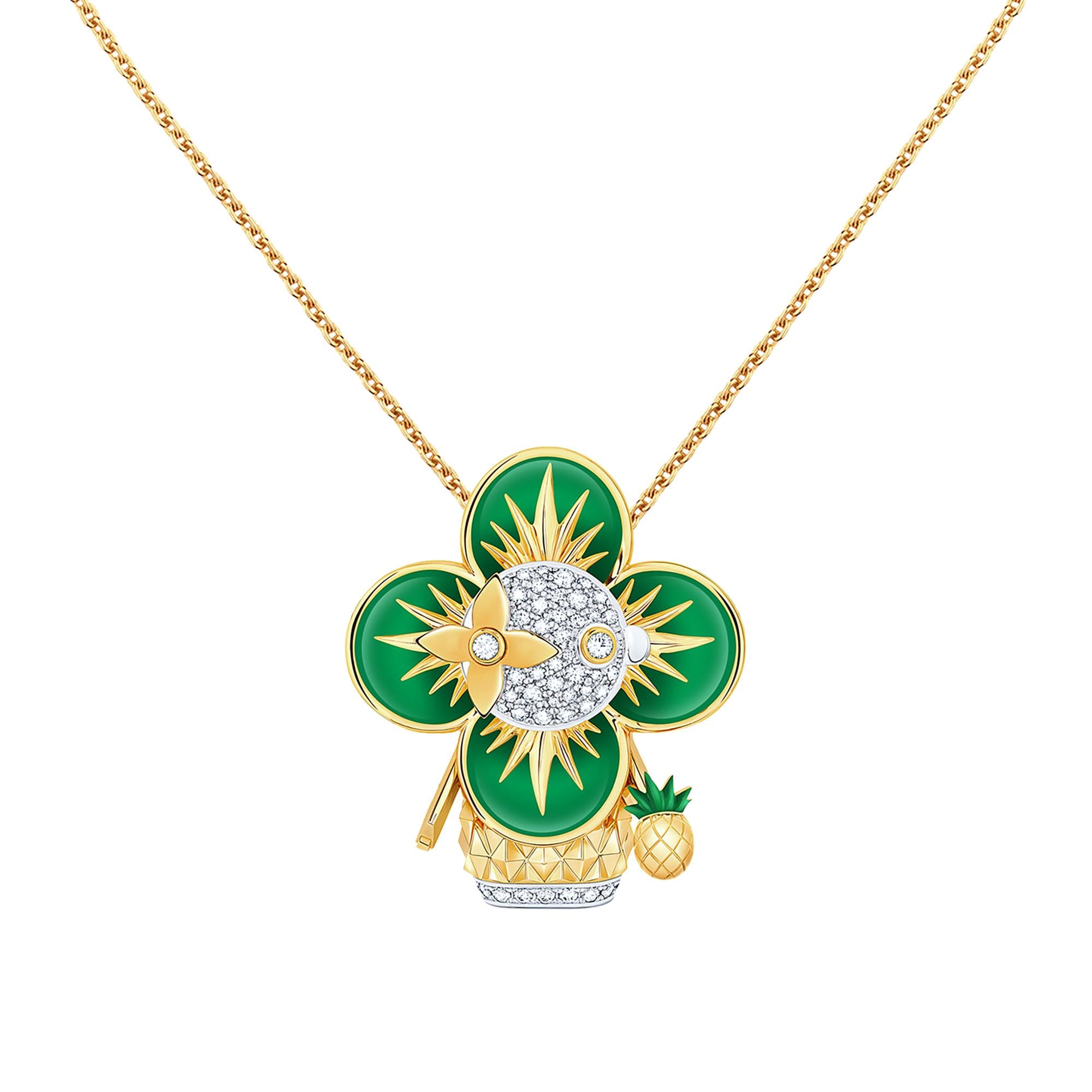 Vòng Cổ Vivienne Pineapple  in Trang sức