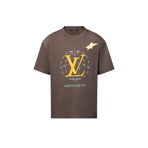 Áo Thun in Đồ Nam's Trang phục Áo thun và Áo Polo collections by Louis Vuitton (Thu phóng sản phẩm)