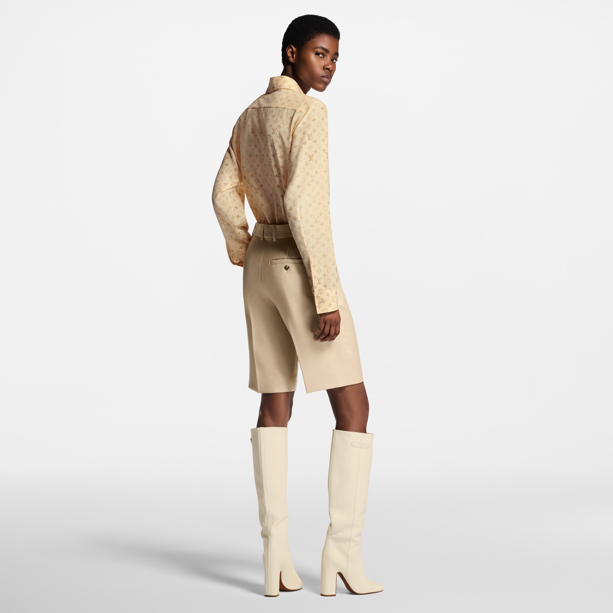 Áo Sơ Mi Lụa  in Đồ Nữ