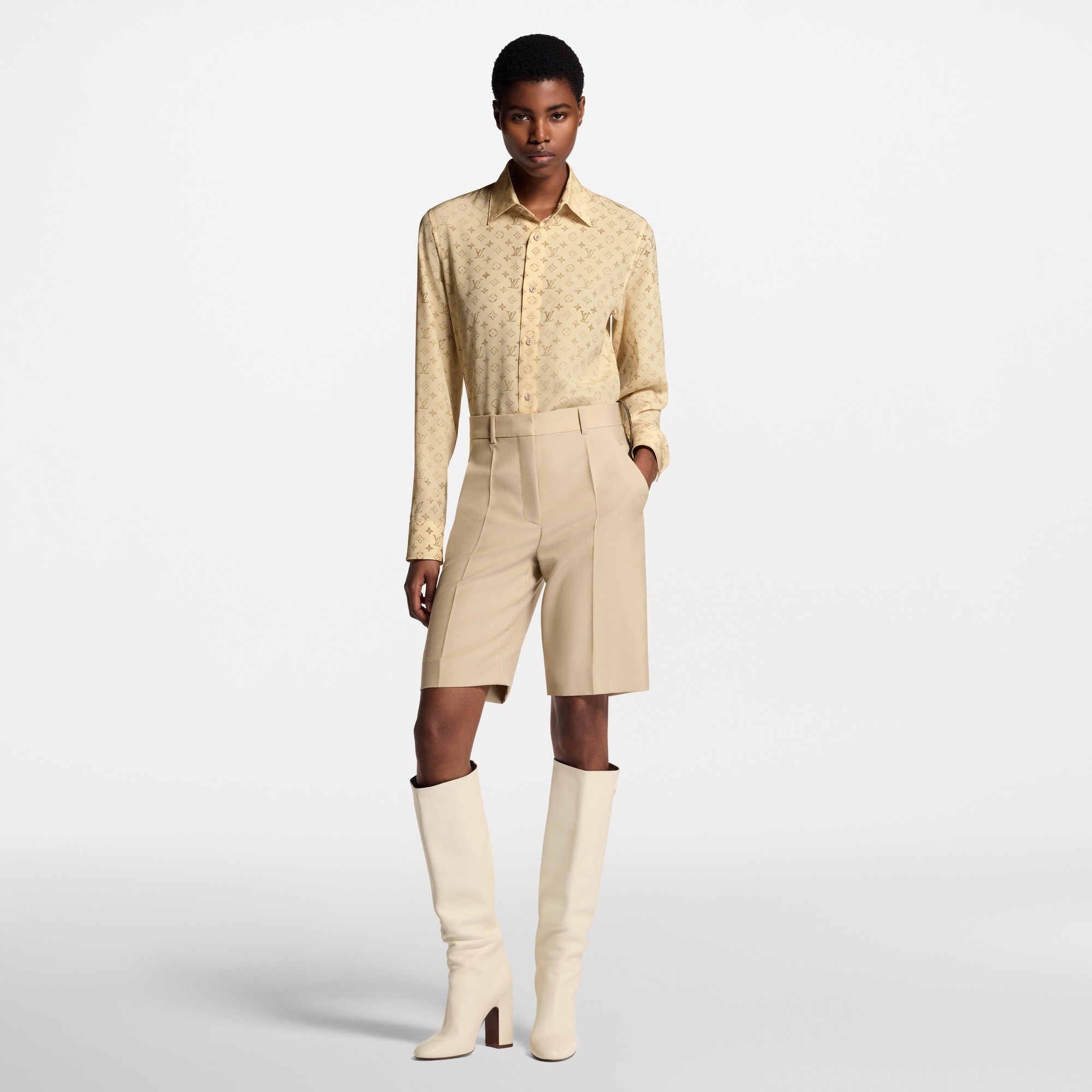 Áo Sơ Mi Lụa  in Đồ Nữ