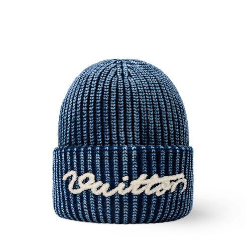 Mũ Len Washed Signature . in Đồ Nam's Phụ kiện Mũ, mũ len và Găng tay collections by Louis Vuitton (Thu phóng sản phẩm)