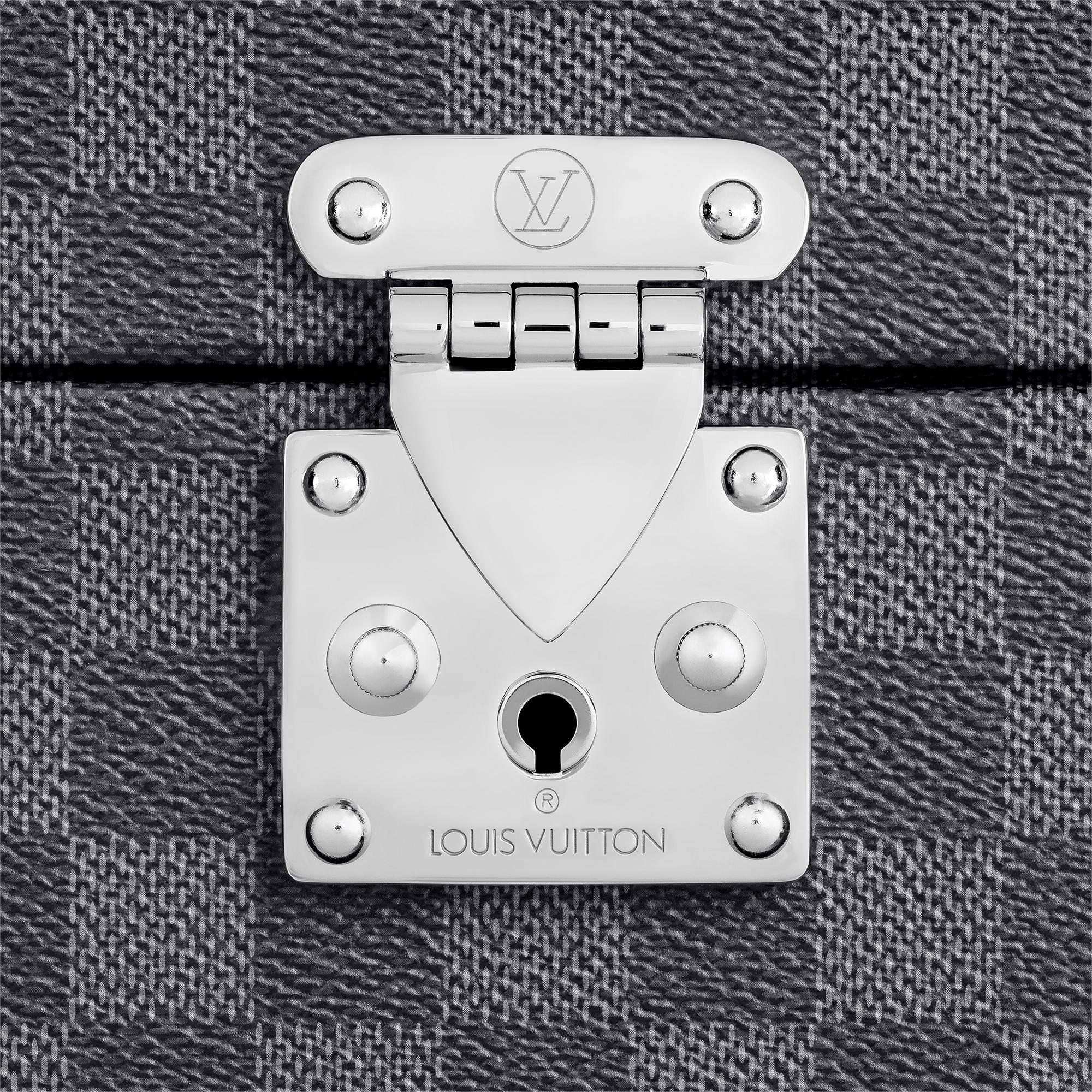 Rương đựng đồng hồ Damier Graphite Canvas in Đồ Nam