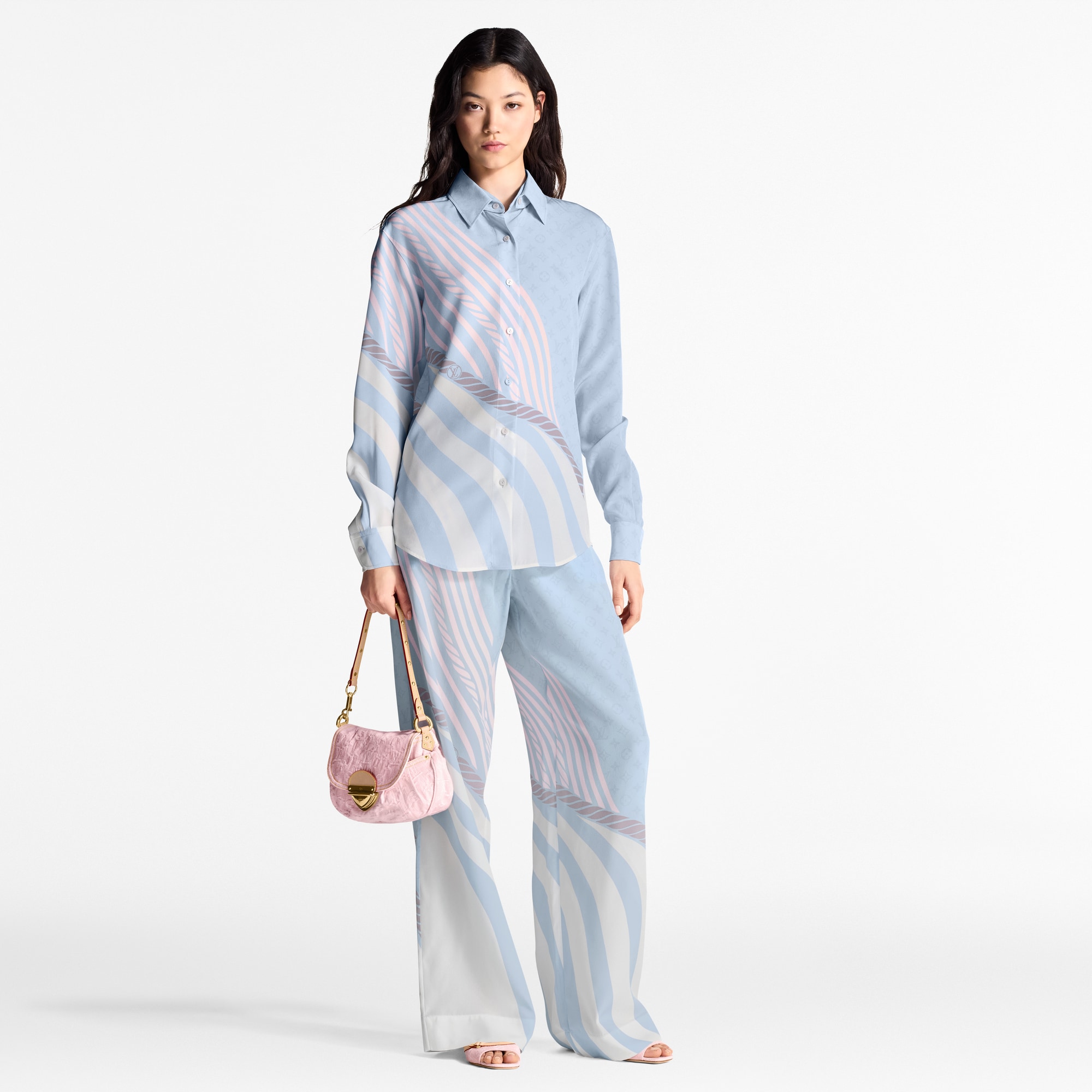 Áo Sơ Mi Lụa  in Đồ Nữ