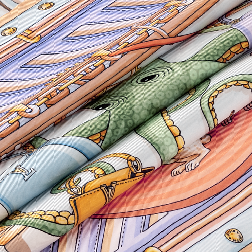 Khăn Lụa Vuông Wild Atelier 90 . in Đồ Nữ's Phụ kiện Khăn lụa collections by Louis Vuitton (Thu phóng sản phẩm)