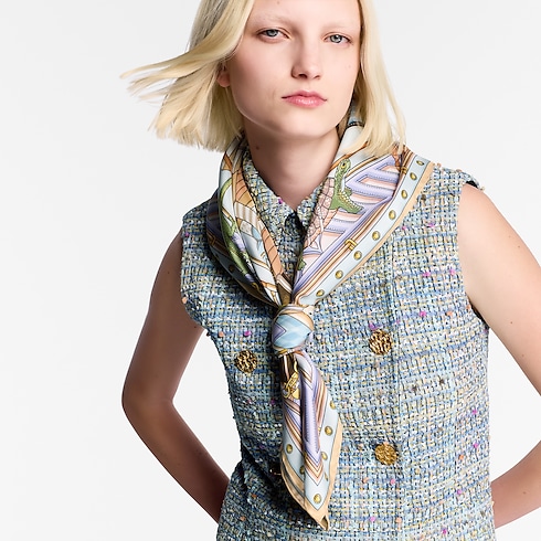 Khăn Lụa Vuông Wild Atelier 90 . in Đồ Nữ's Phụ kiện Khăn lụa collections by Louis Vuitton (Thu phóng sản phẩm)