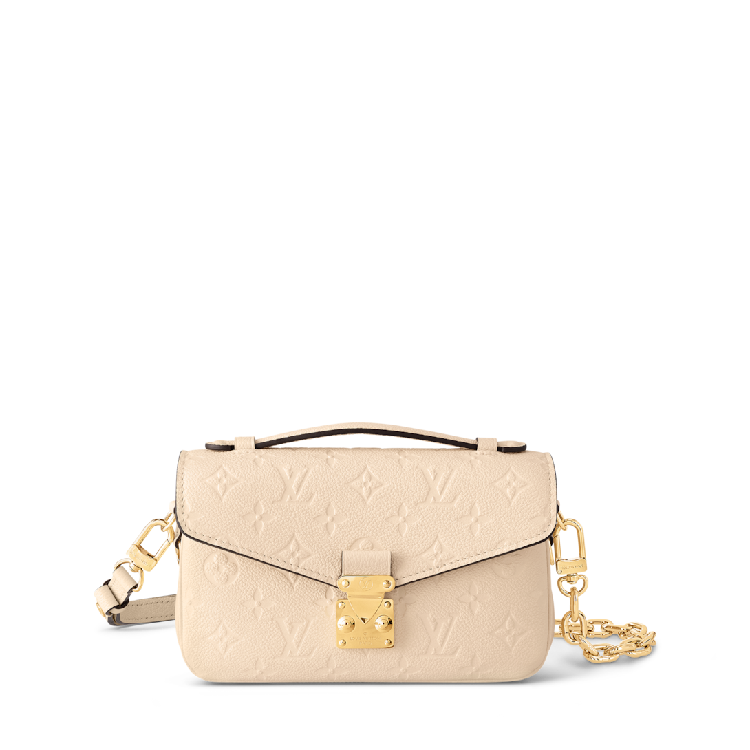 Túi Pochette Métis East West Monogram Empreinte Màu Be - Túi | LOUIS VUITTON